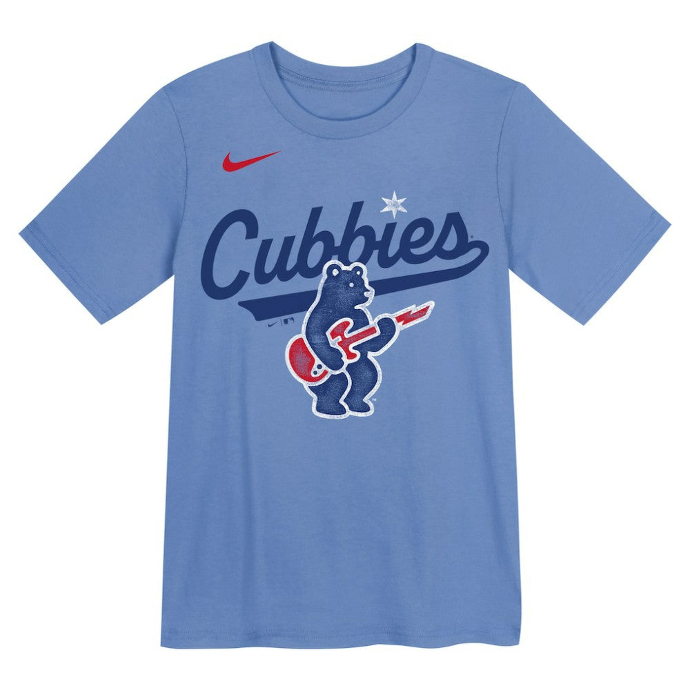 Chicago Cubs Nike Preschool Electric Bear Alternate T-Shirt Outlet