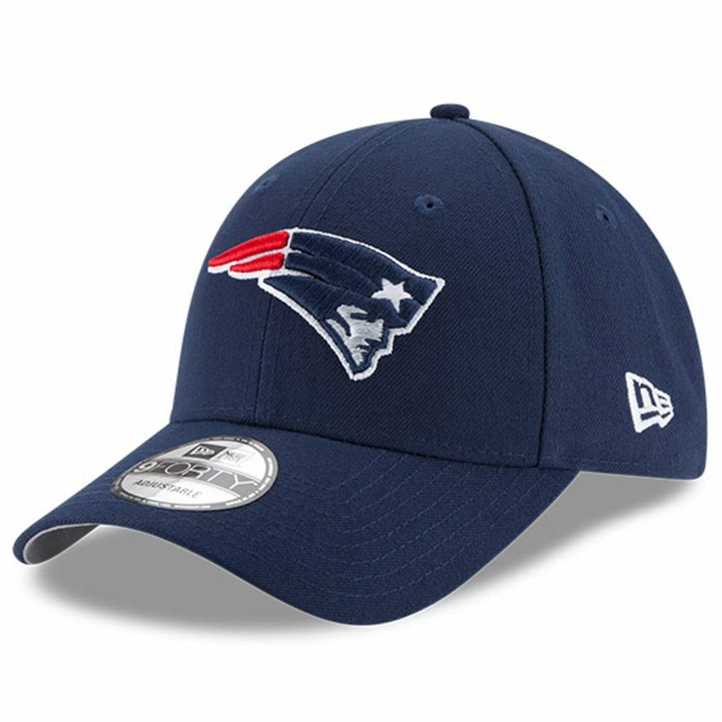 New England Patriots New Era Youth 9FORTY Adjustable Hat - Navy - NFL