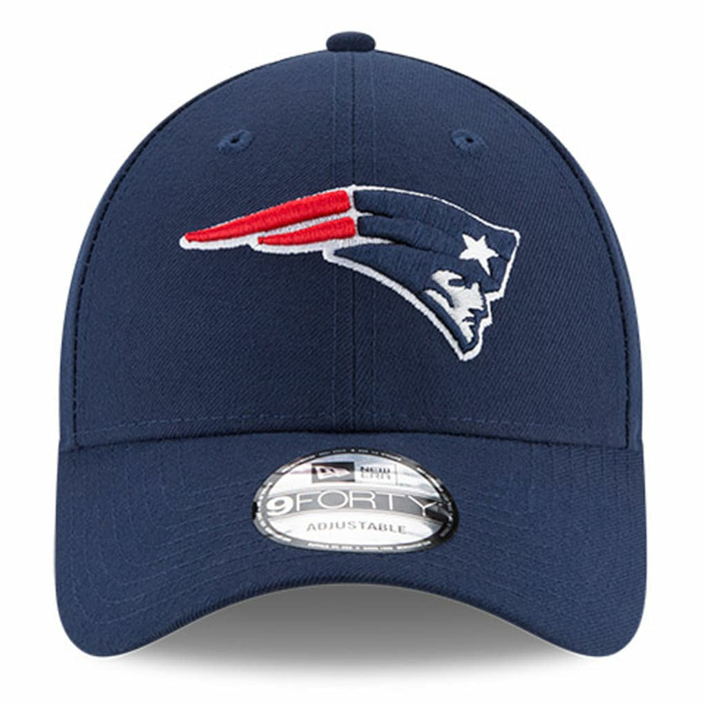 New England Patriots New Era Youth 9FORTY Adjustable Hat - Navy - NFL