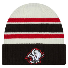 Buffalo Sabres New Era Vintage Cuffed Knit Hat - Cream/Black | New Era online
