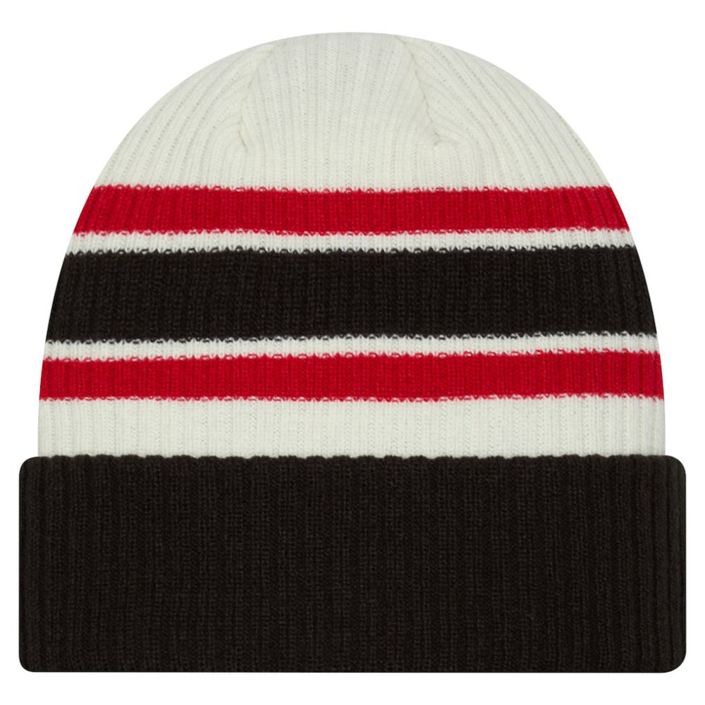 Buffalo Sabres New Era Vintage Cuffed Knit Hat - Cream/Black | New Era online