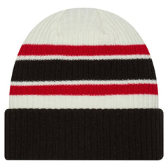 Buffalo Sabres New Era Vintage Cuffed Knit Hat - Cream/Black | New Era online