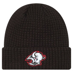 Buffalo Sabres New Era Waffle Cuffed Knit Hat - Black | New Era sale