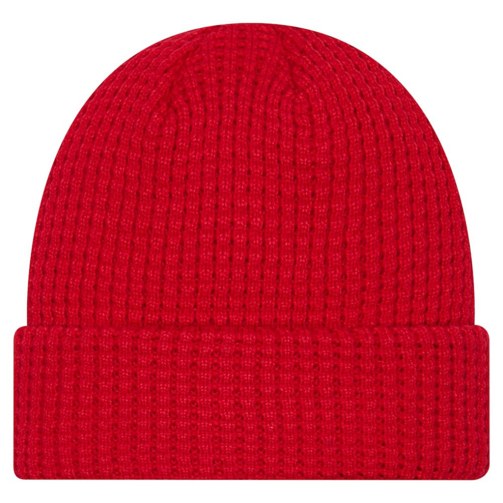 Detroit Red Wings New Era Waffle Cuffed Knit Hat - Red | New Era online