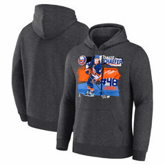 Matthew Schaefer New York Islanders Fresh Ice Hoodie - Charcoal | NHL near me