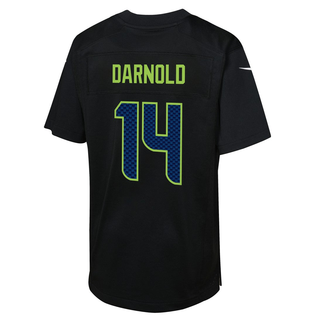 Sam Darnold Seattle Seahawks Youth Super Bowl LX Carbon Fashion Game Jersey - Black - Nike