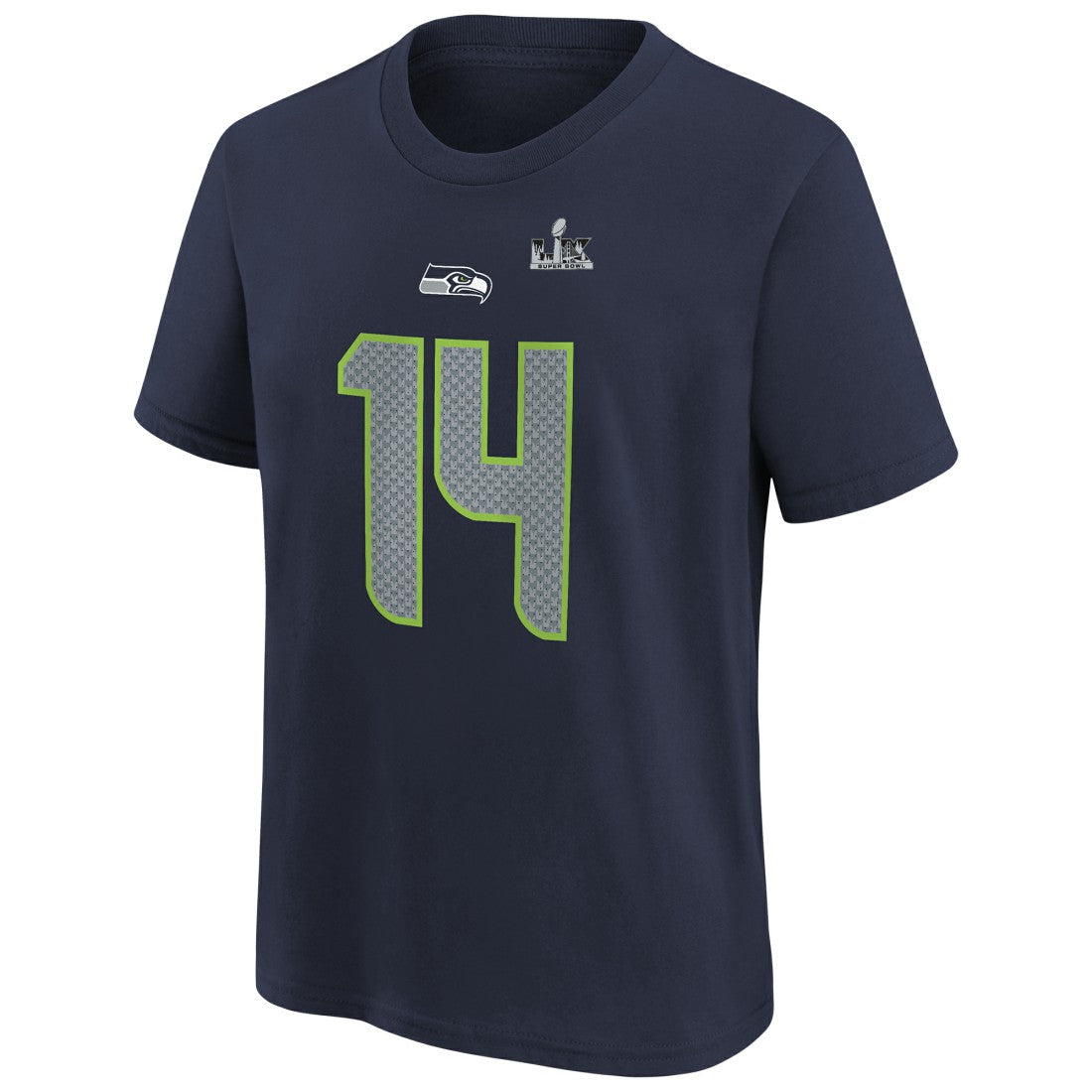 Sam Darnold Seattle Seahawks Youth Super Bowl LX Name & Number T-Shirt - College Navy - Nike