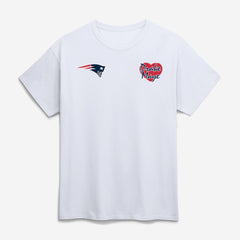 New England Patriots I Love Drake Maye T-Shirt - White - NFL