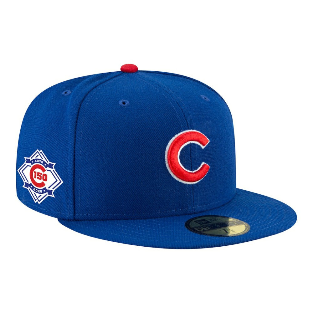 Chicago Cubs New Era 150th Anniversary 59FIFTY Fitted Hat for sale