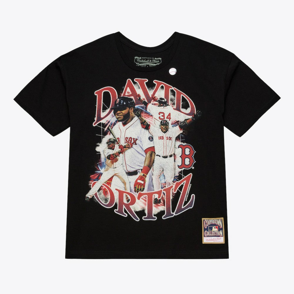 David Ortiz Boston Red Sox Mitchell & Ness Legendary Collage Player T-Shirt Discount