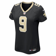 Drew Brees New Orleans Saints Women's Team Game Jersey - Black - Nike