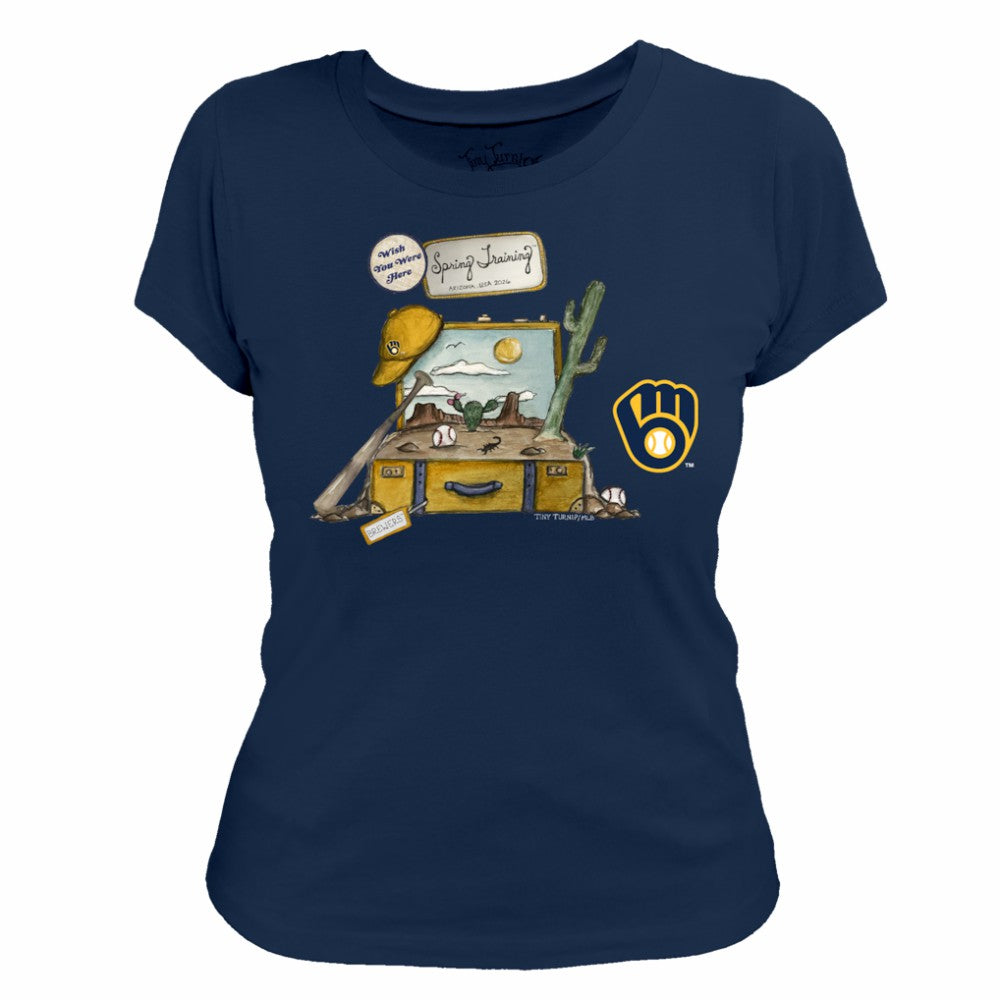 Milwaukee Brewers Tiny Turnip Women's 2026 Spring Training T-Shirt Near Me