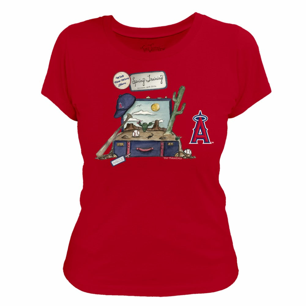 Los Angeles Angels Tiny Turnip Women's 2026 Spring Training T-Shirt for sale