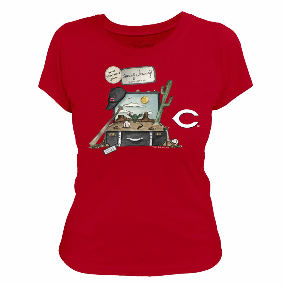 Cincinnati Reds Tiny Turnip Women's 2026 Spring Training T-Shirt for sale