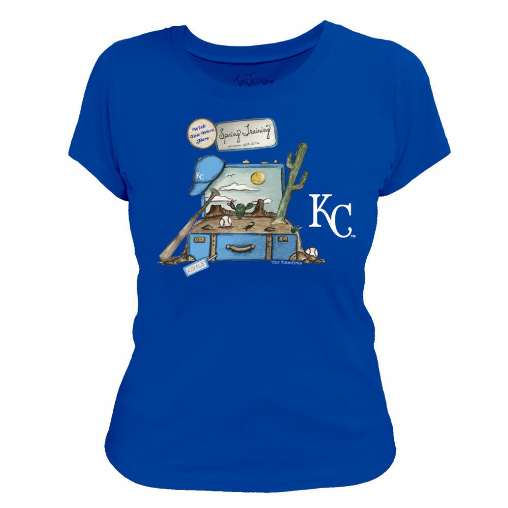 Kansas City Royals Tiny Turnip Women's 2026 Spring Training T-Shirt Online