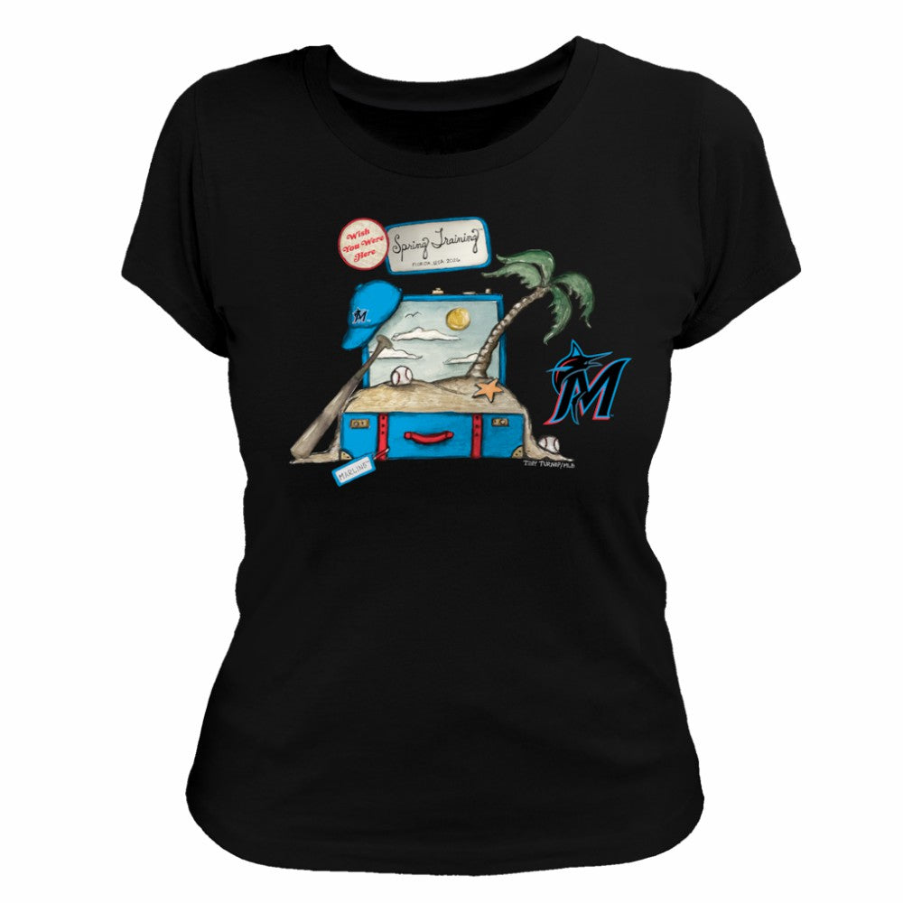 Miami Marlins Tiny Turnip Women's 2026 Spring Training T-Shirt Discount