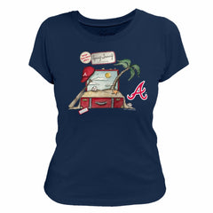 Atlanta Braves Tiny Turnip Women's 2026 Spring Training T-Shirt Discount