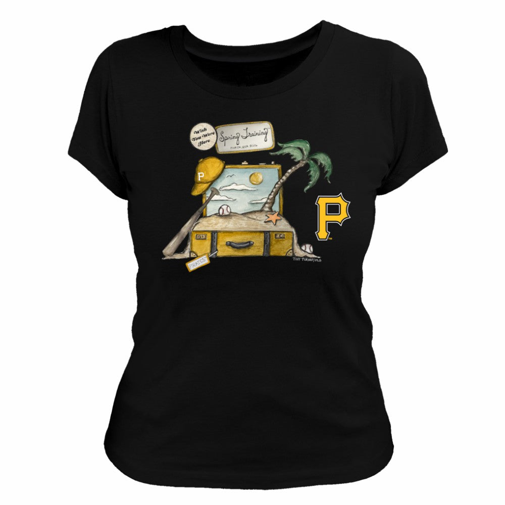 Pittsburgh Pirates Tiny Turnip Women's 2026 Spring Training T-Shirt Sale