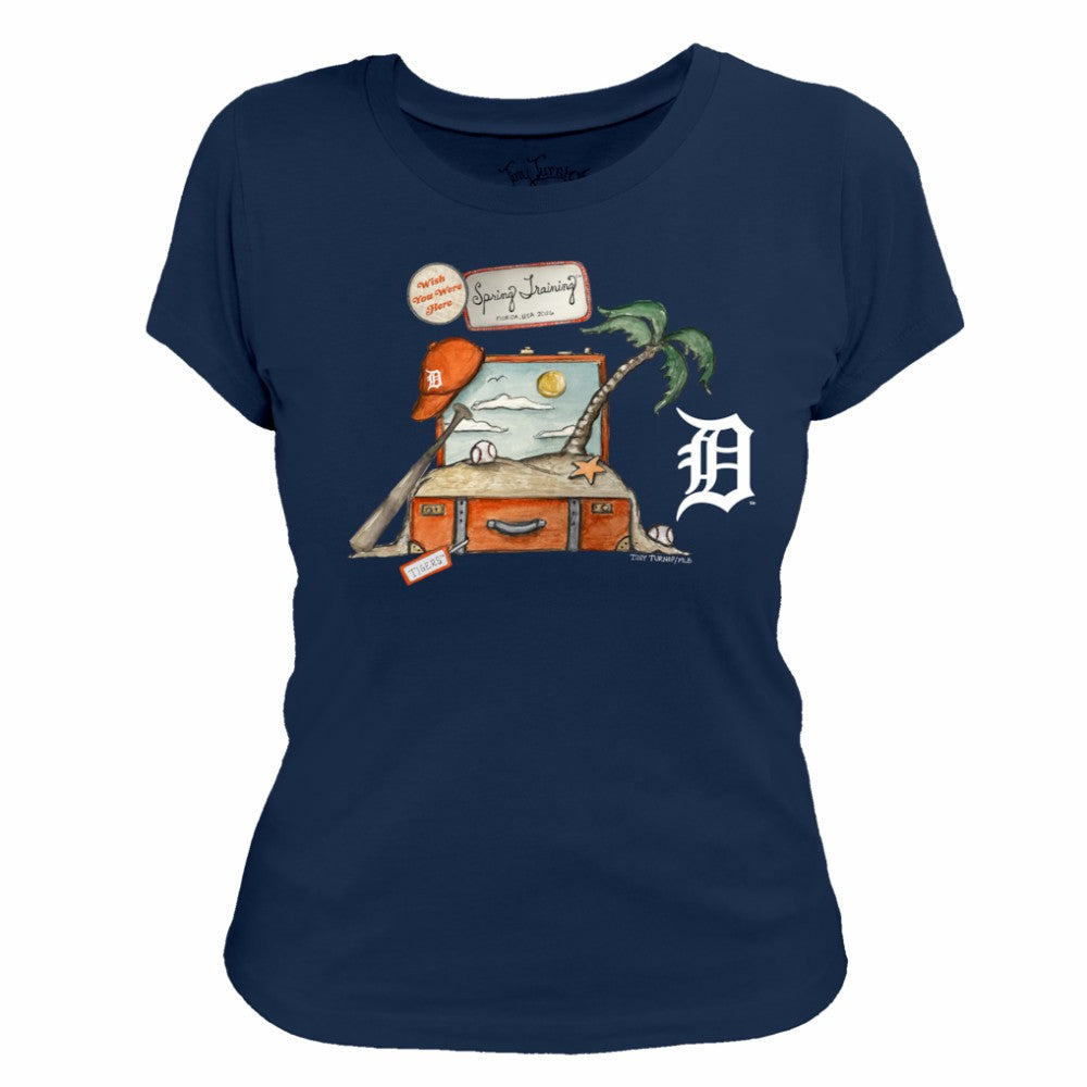 Detroit Tigers Tiny Turnip Women's 2026 Spring Training T-Shirt Sale