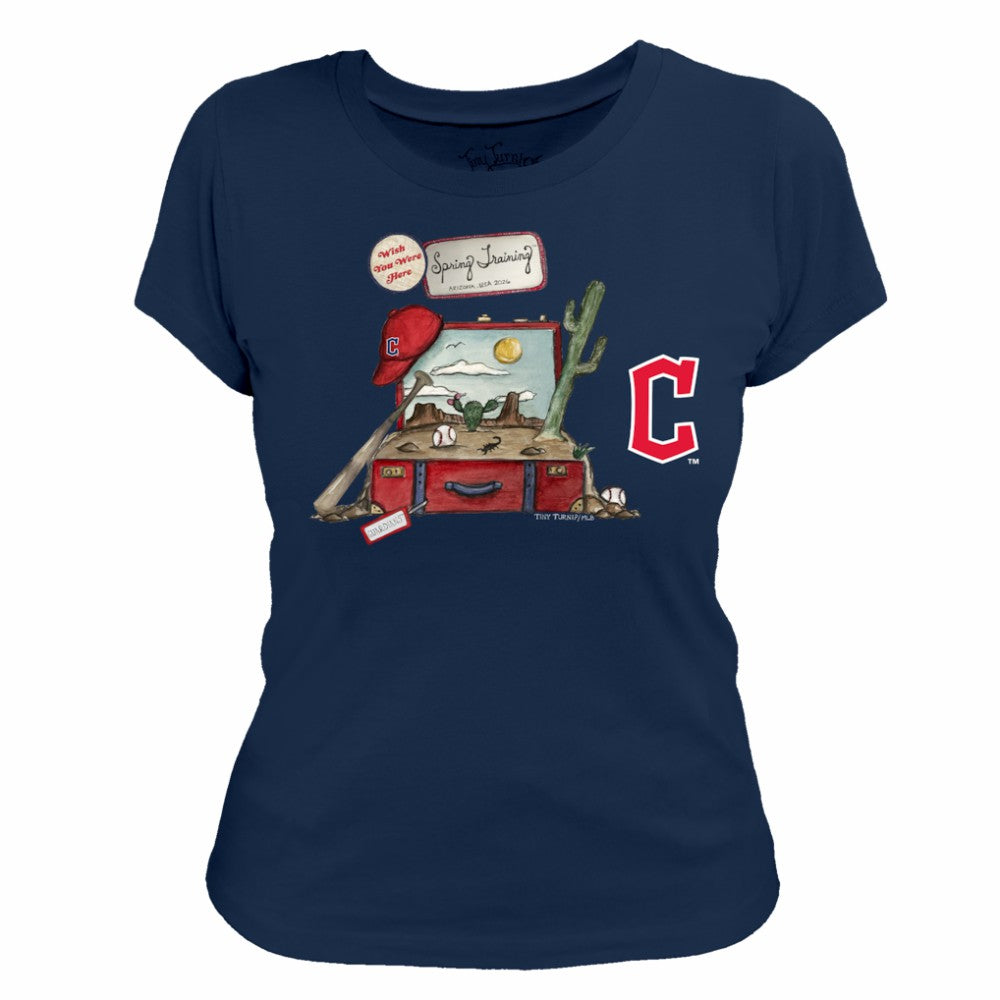 Cleveland Guardians Tiny Turnip Women's 2026 Spring Training T-Shirt Discount