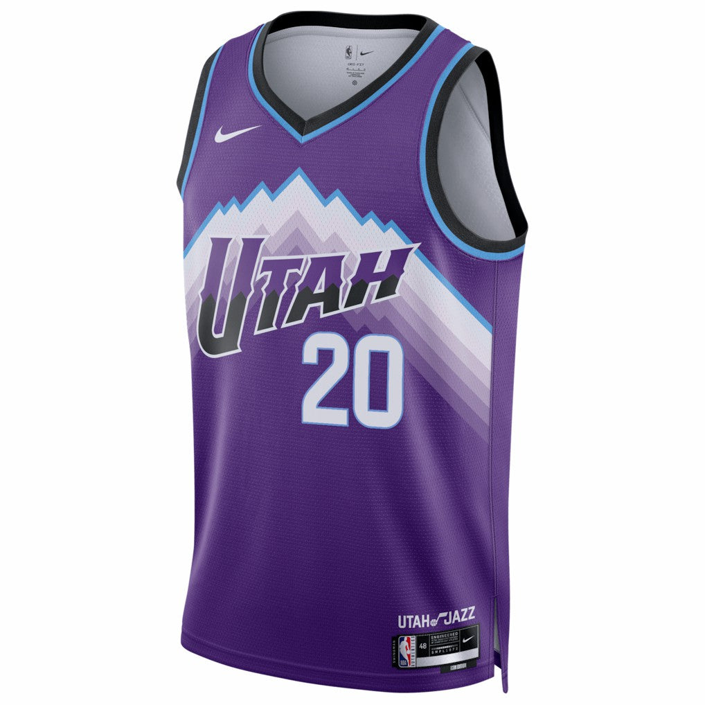 Nike Jaren Jackson Jr. Utah Jazz Unisex Swingman Jersey Icon Edition Purple