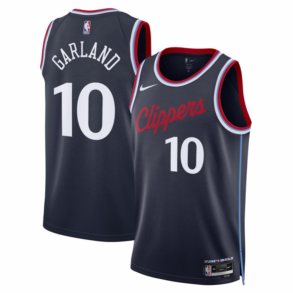 Nike Darius Garland LA Clippers Unisex Swingman Jersey Icon Edition Navy