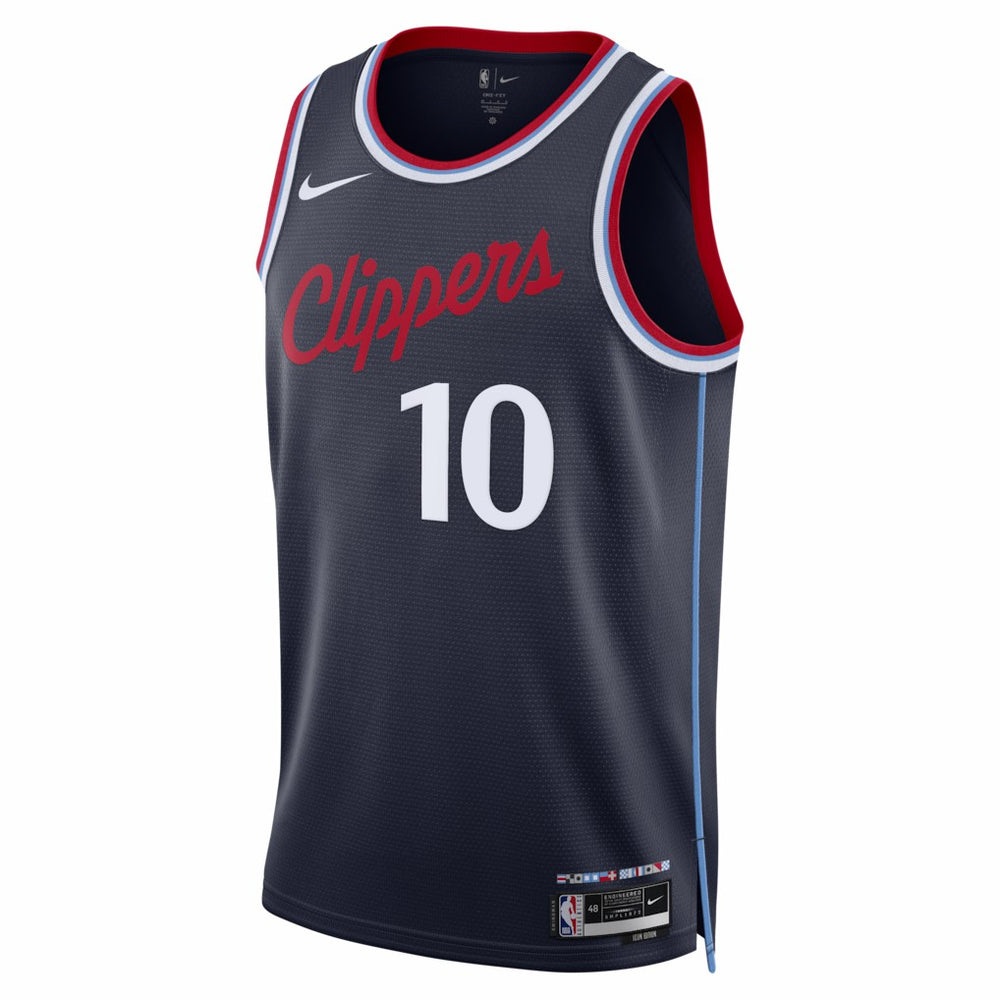Nike Darius Garland LA Clippers Unisex Swingman Jersey Icon Edition Navy