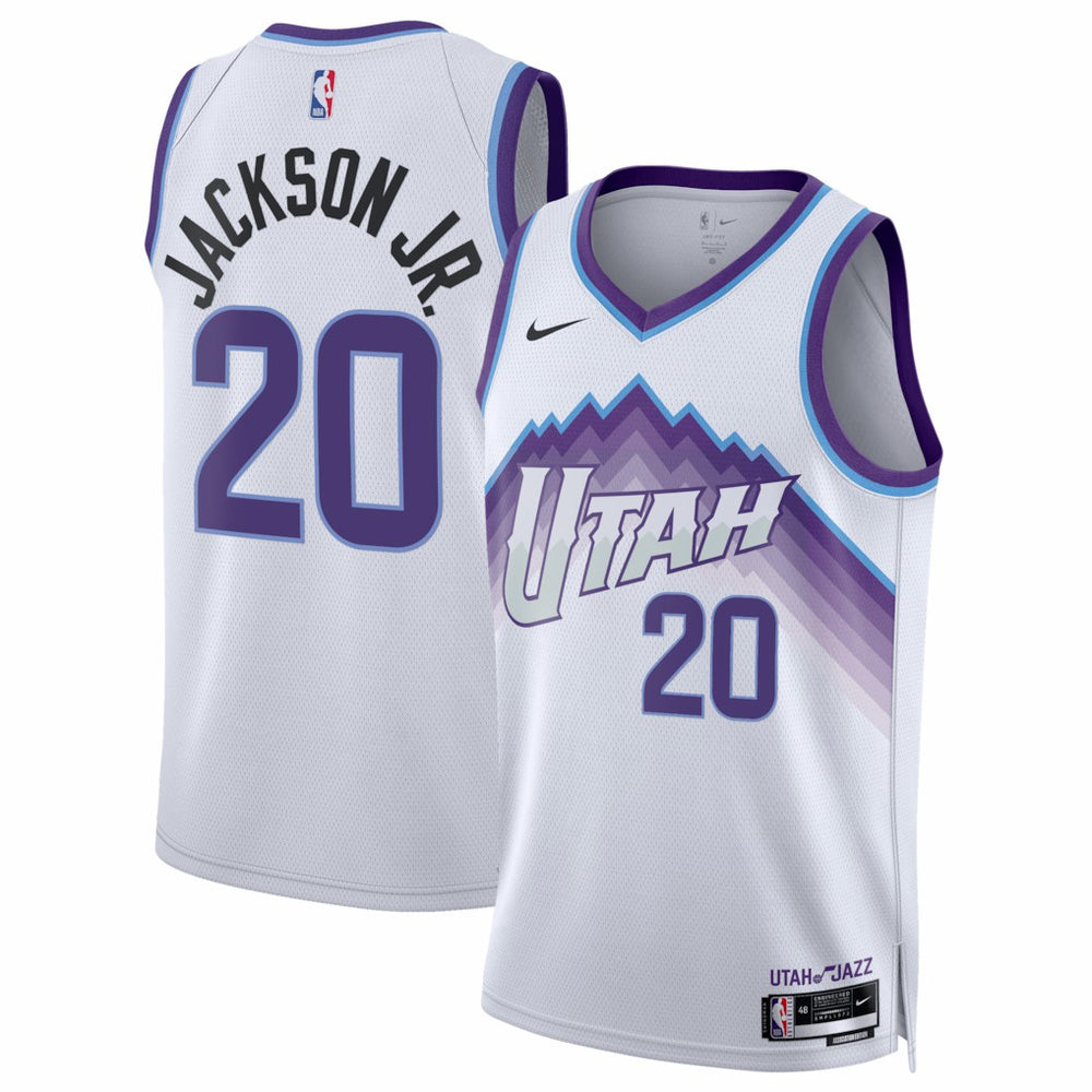 Nike Jaren Jackson Jr. Utah Jazz Unisex Swingman Jersey Association Edition White