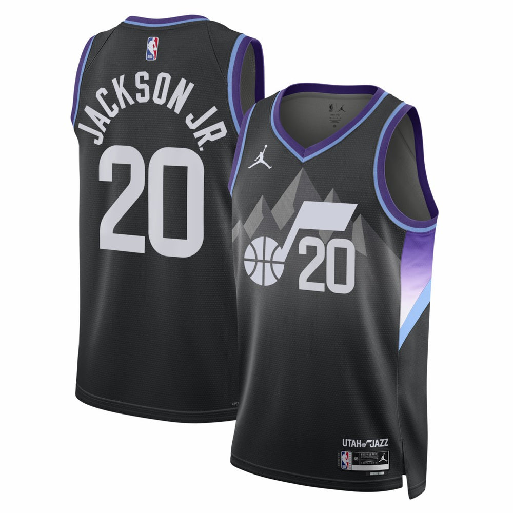 Jaren Jackson Jr. Utah Jazz Jordan Brand Unisex Swingman Jersey Statement Edition Black