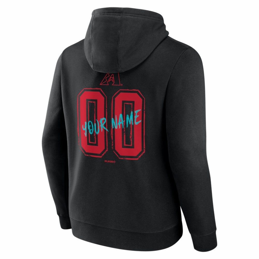 Arizona Diamondbacks  Hustle Personalized Name & Number Hoodie Sale