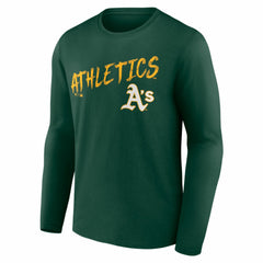 Athletics  Hustle Personalized Name & Number Long Sleeve T-Shirt Near Me