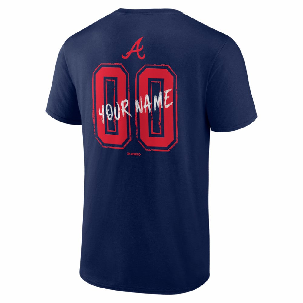 Atlanta Braves  Hustle Personalized Name & Number T-Shirt Discount