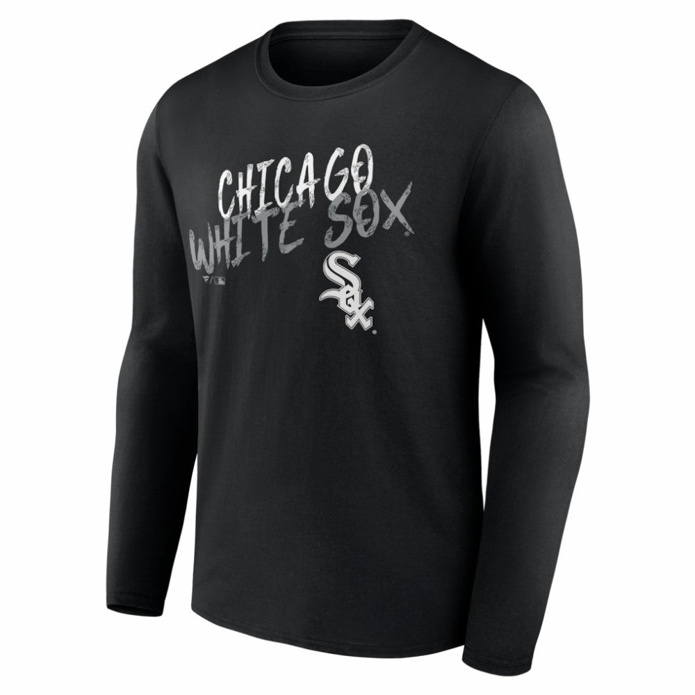 Chicago White Sox  Hustle Personalized Name & Number Long Sleeve T-Shirt Discount