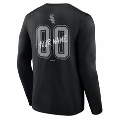 Chicago White Sox  Hustle Personalized Name & Number Long Sleeve T-Shirt Discount