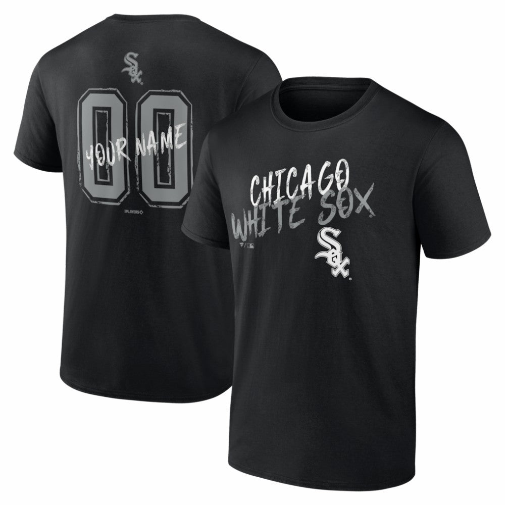 Chicago White Sox  Hustle Personalized Name & Number T-Shirt Outlet