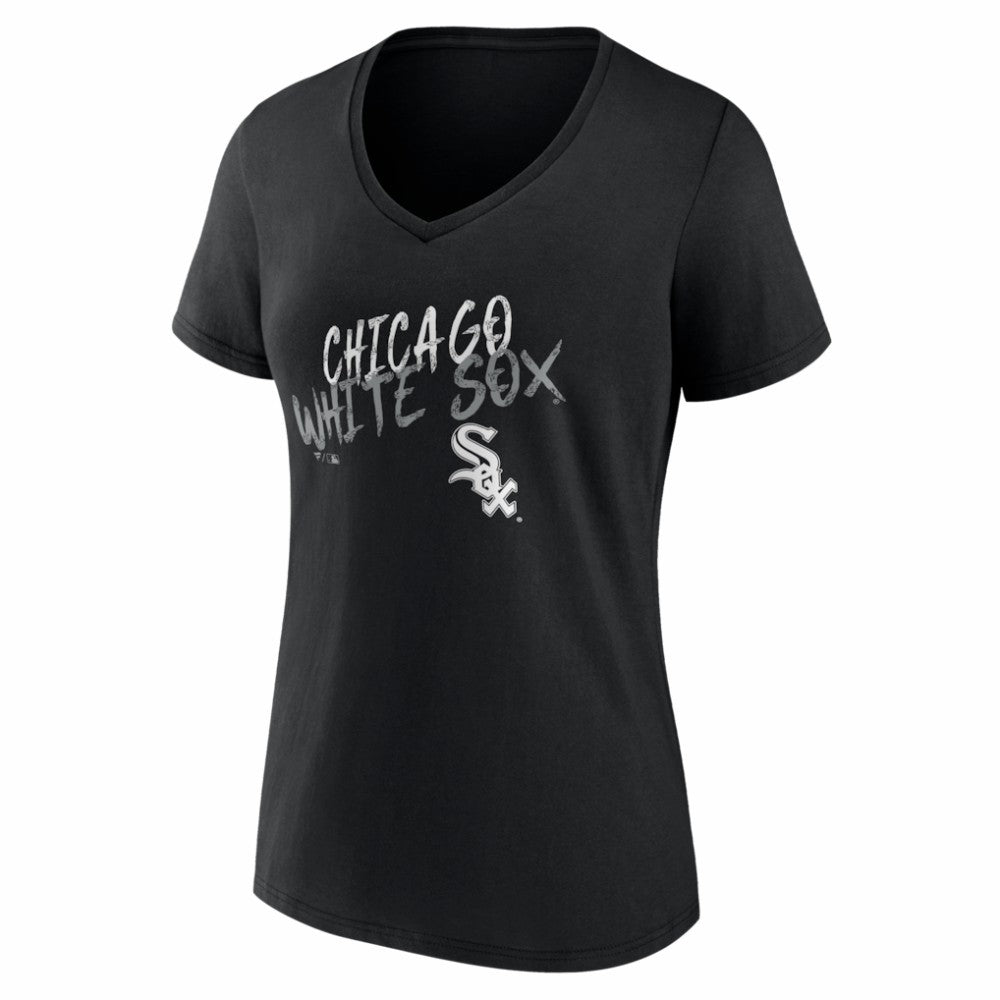 Chicago White Sox Women's Hustle Personalized Name & Number V-Neck T-Shirt Outlet