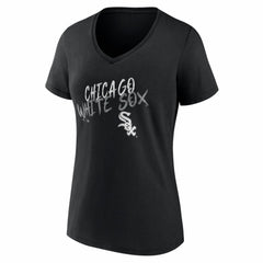 Chicago White Sox Women's Hustle Personalized Name & Number V-Neck T-Shirt Outlet