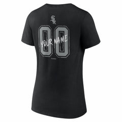 Chicago White Sox Women's Hustle Personalized Name & Number V-Neck T-Shirt Outlet
