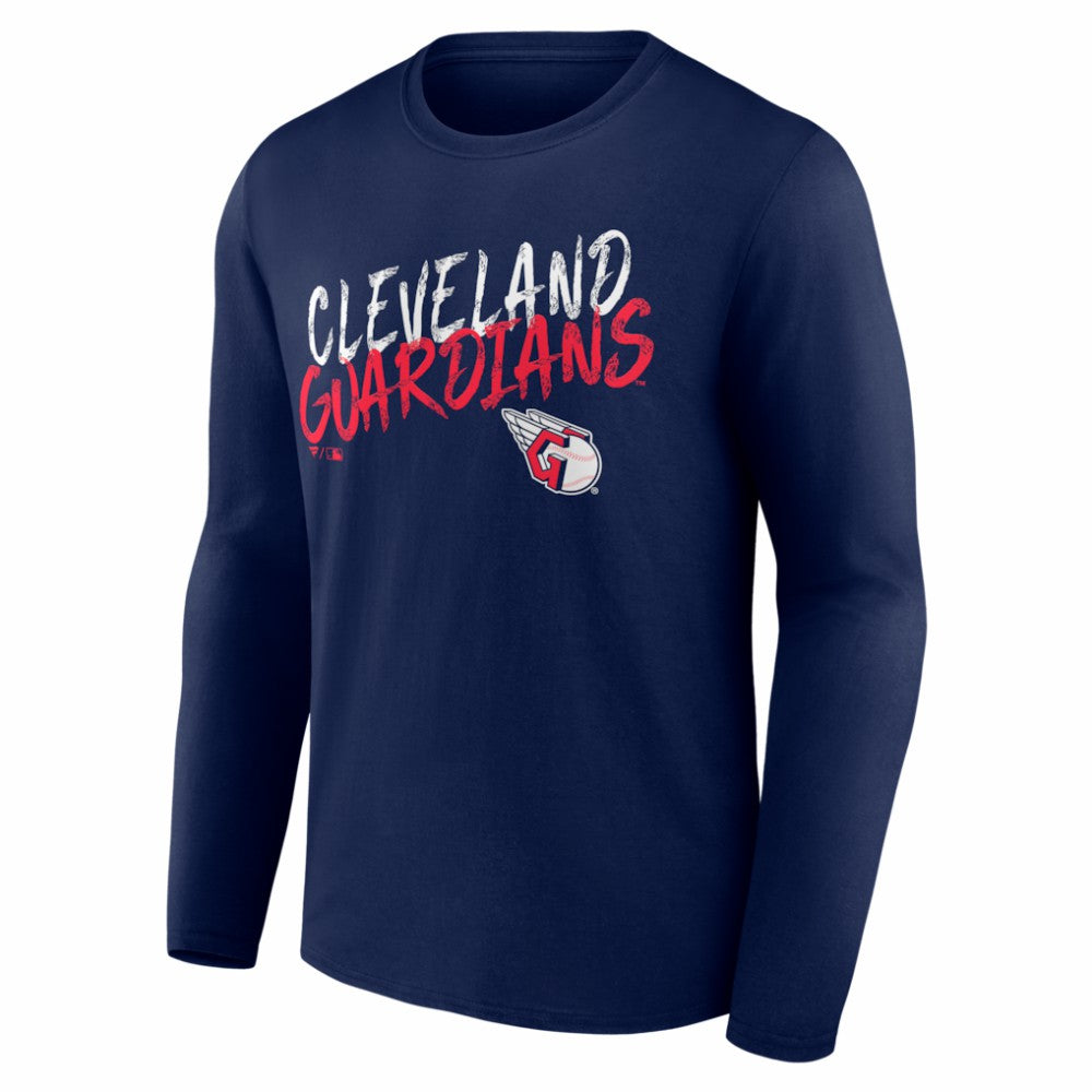 Cleveland Guardians  Hustle Personalized Name & Number Long Sleeve T-Shirt for sale