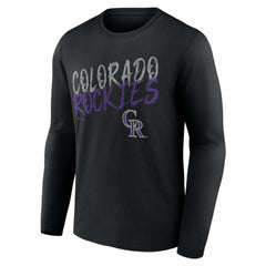 Colorado Rockies  Hustle Personalized Name & Number Long Sleeve T-Shirt Sale