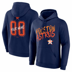 Houston Astros  Hustle Personalized Name & Number Hoodie Sale