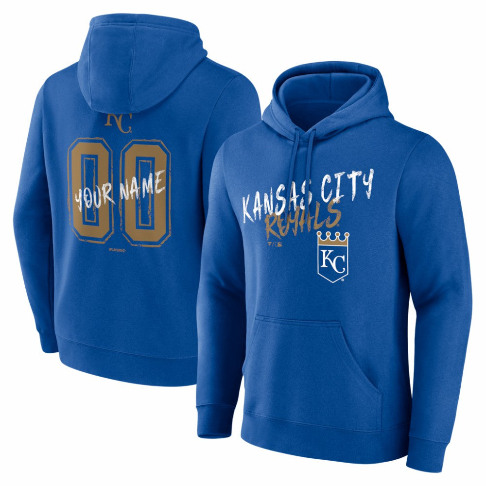 Kansas City Royals  Hustle Personalized Name & Number Hoodie Near Me