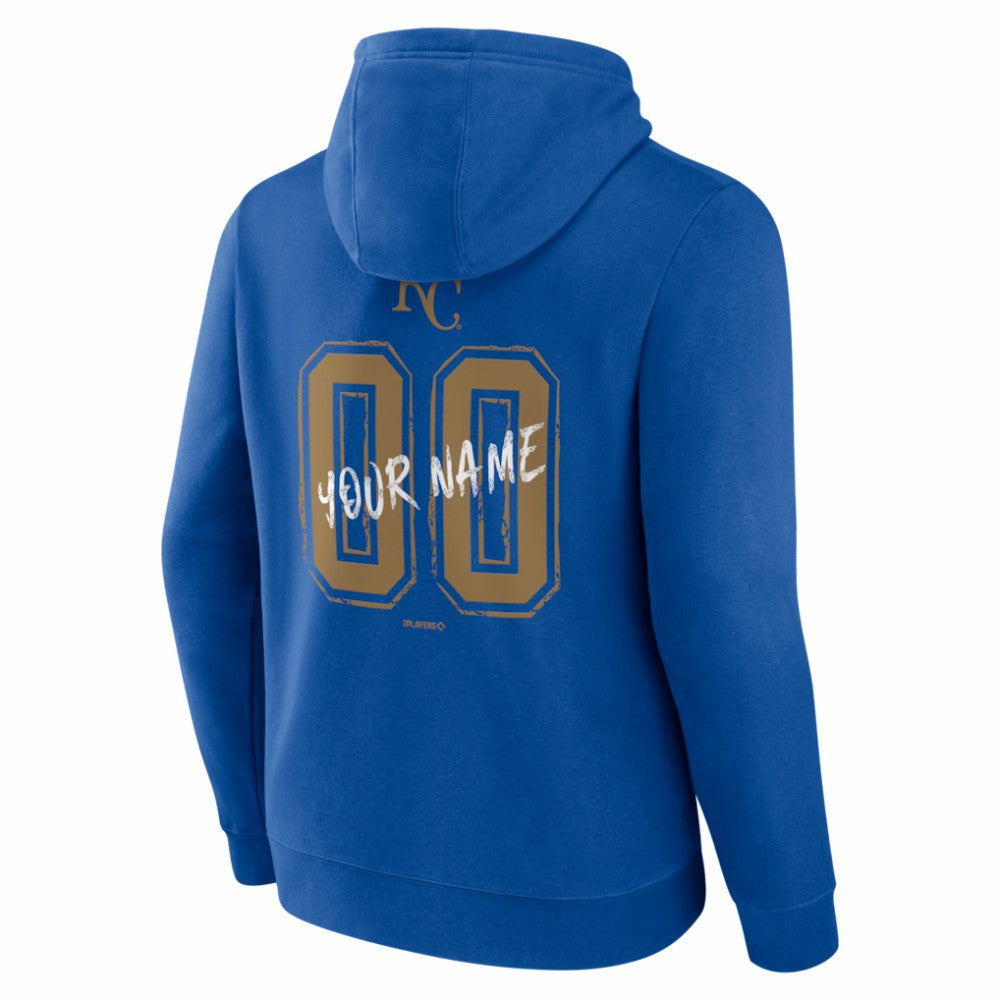 Kansas City Royals  Hustle Personalized Name & Number Hoodie Near Me