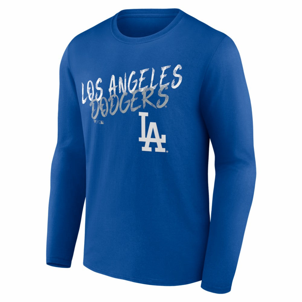 Los Angeles Dodgers  Hustle Personalized Name & Number Long Sleeve T-Shirt Online