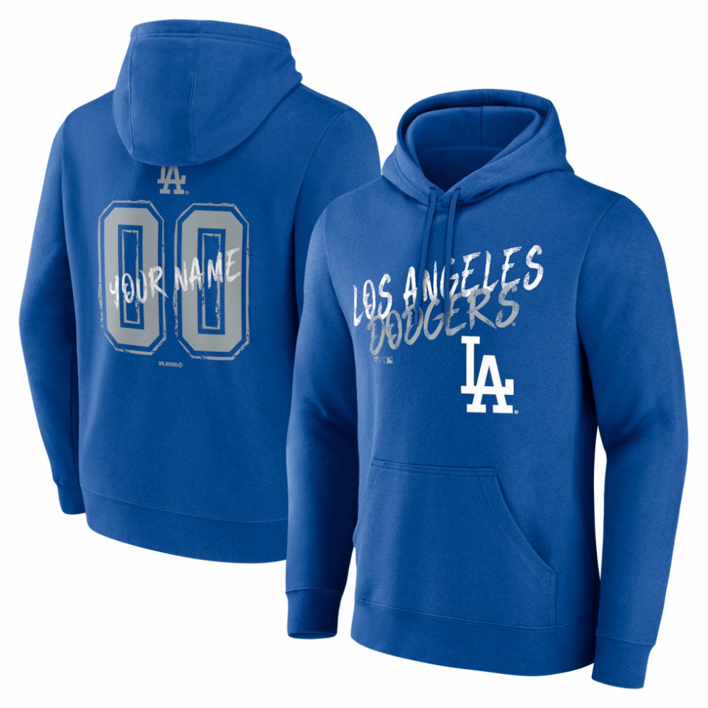 Los Angeles Dodgers  Hustle Personalized Name & Number Hoodie for sale