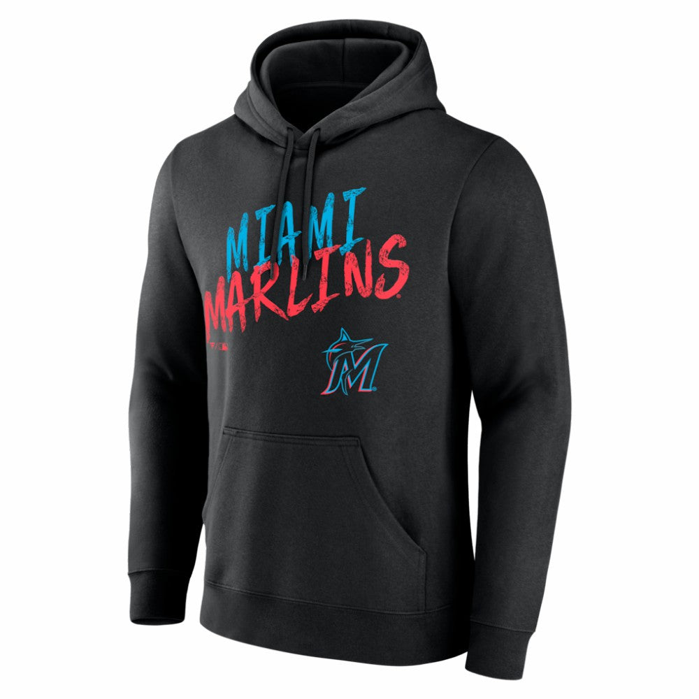 Miami Marlins  Hustle Personalized Name & Number Hoodie Online