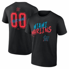 Miami Marlins  Hustle Personalized Name & Number T-Shirt Discount