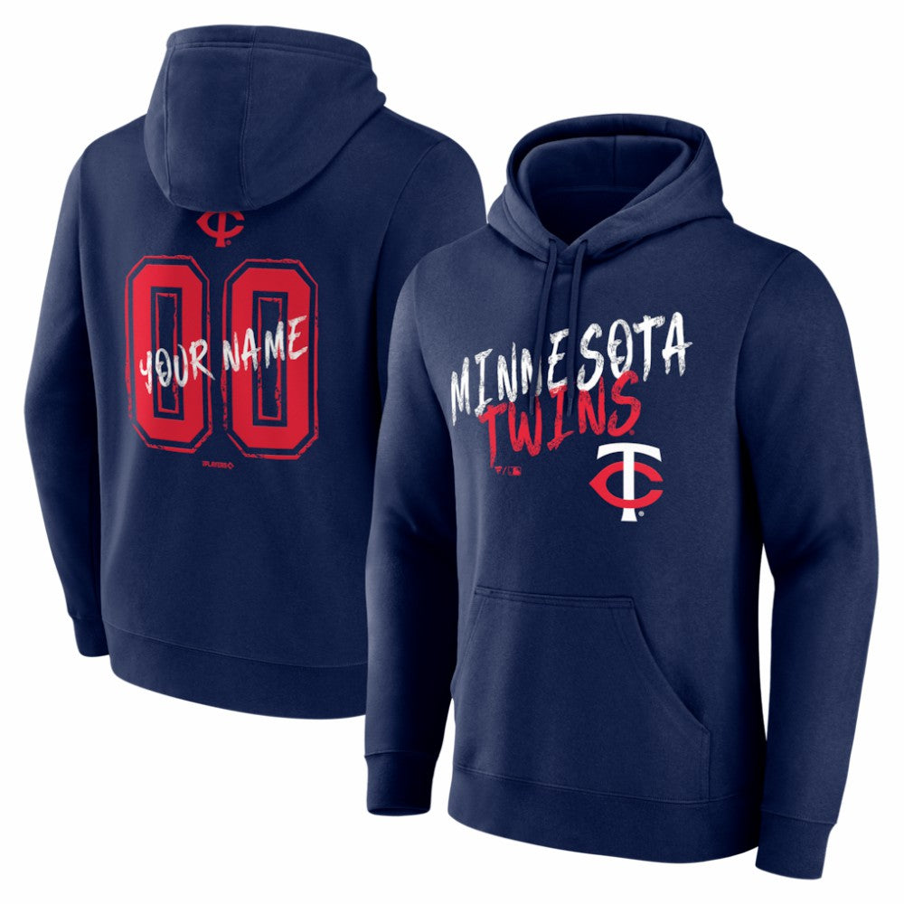 Minnesota Twins  Hustle Personalized Name & Number Hoodie Sale