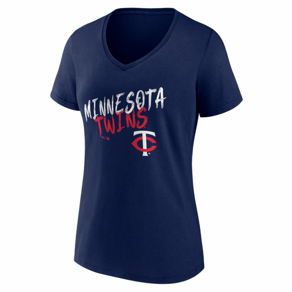 Minnesota Twins Women's Hustle Personalized Name & Number V-Neck T-Shirt Near Me