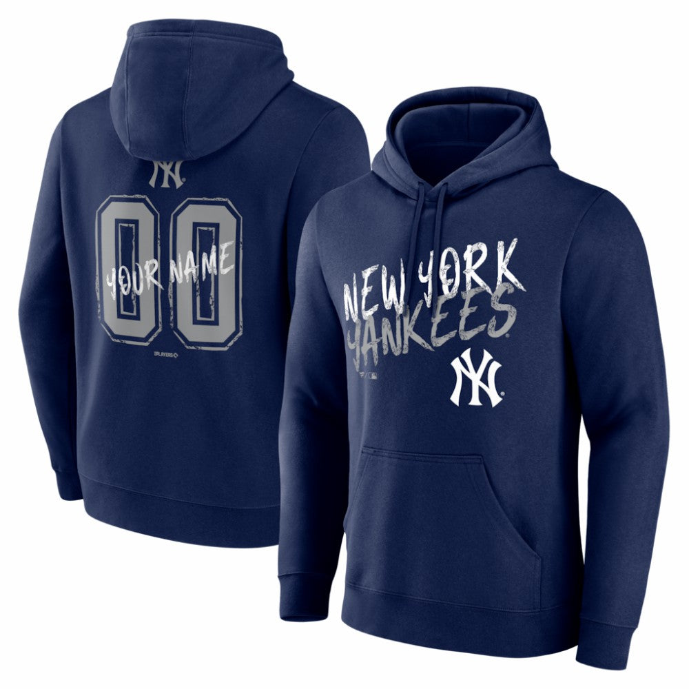 New York Yankees  Hustle Personalized Name & Number Hoodie for sale